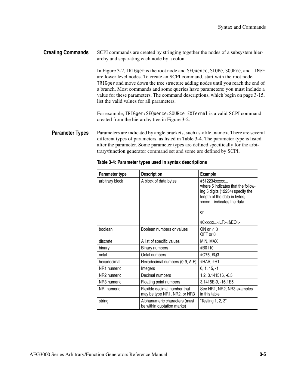 Tektronix AFG3000 User Manual | Page 79 / 230