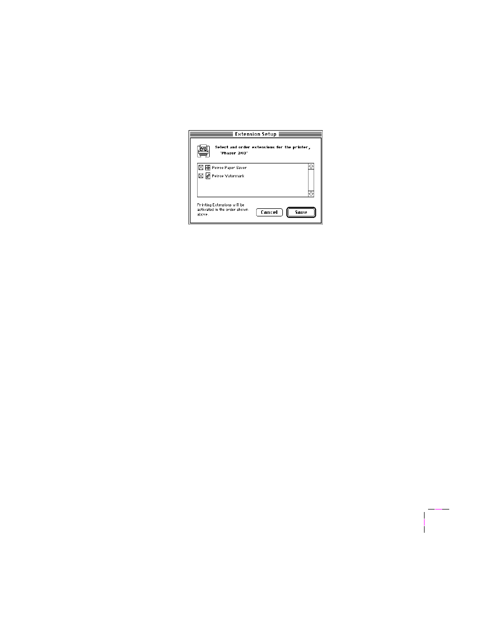 Tektronix PHASER 240 User Manual | Page 161 / 202