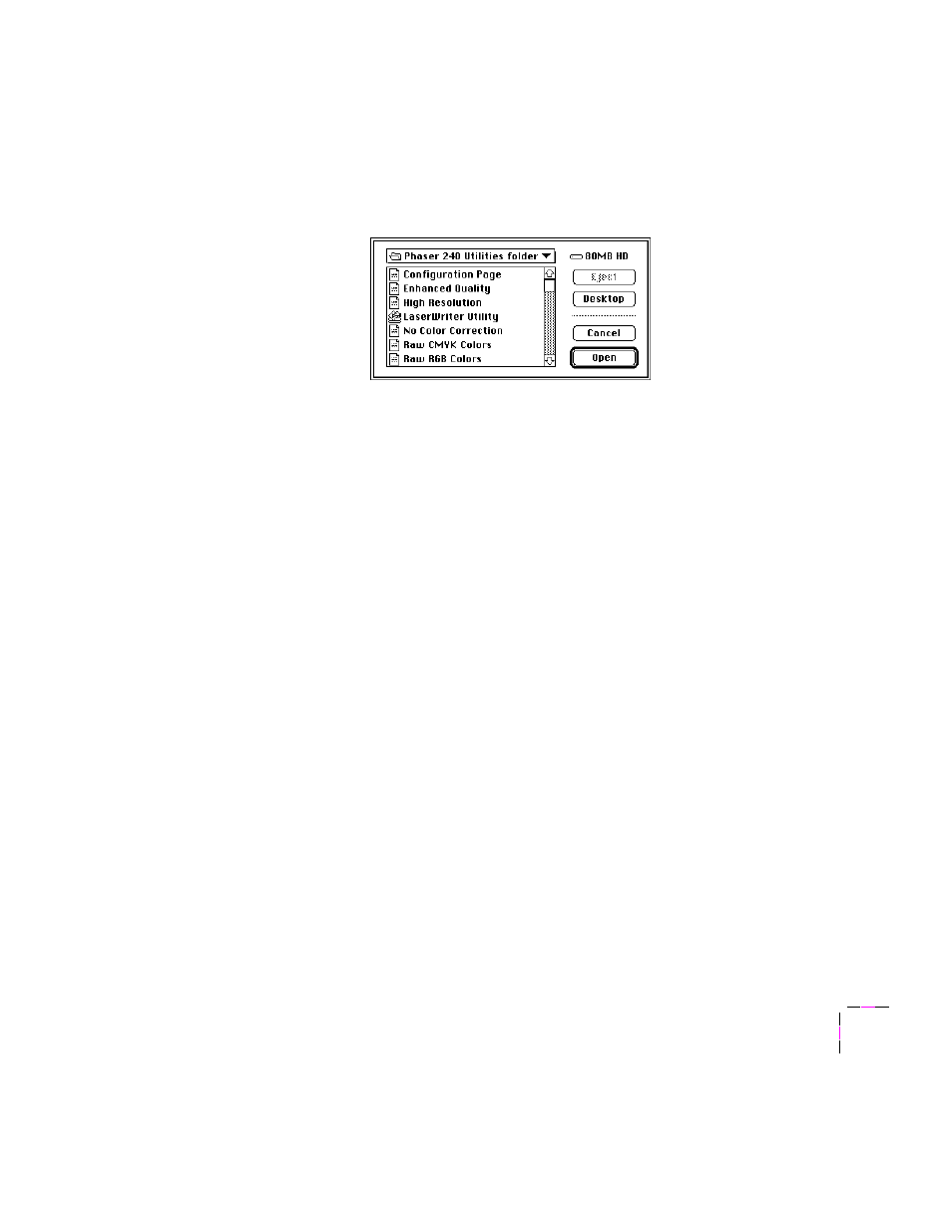 Tektronix PHASER 240 User Manual | Page 165 / 202