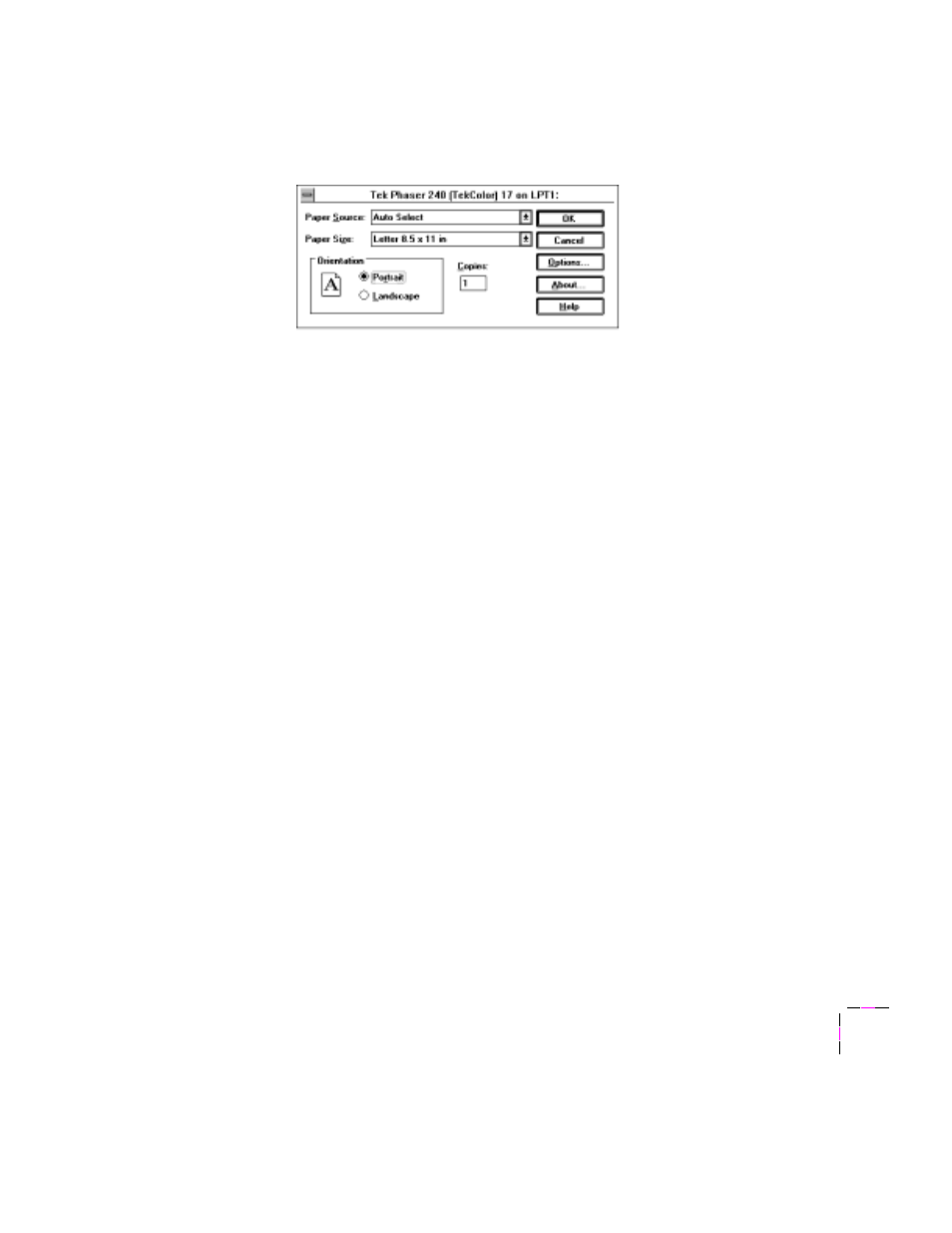 Tektronix PHASER 240 User Manual | Page 91 / 202