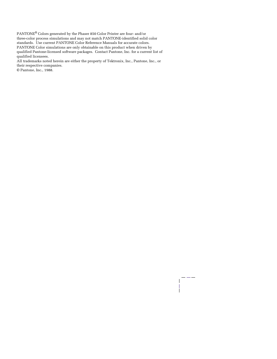 Tektronix PHASER 850 User Manual | Page 4 / 78