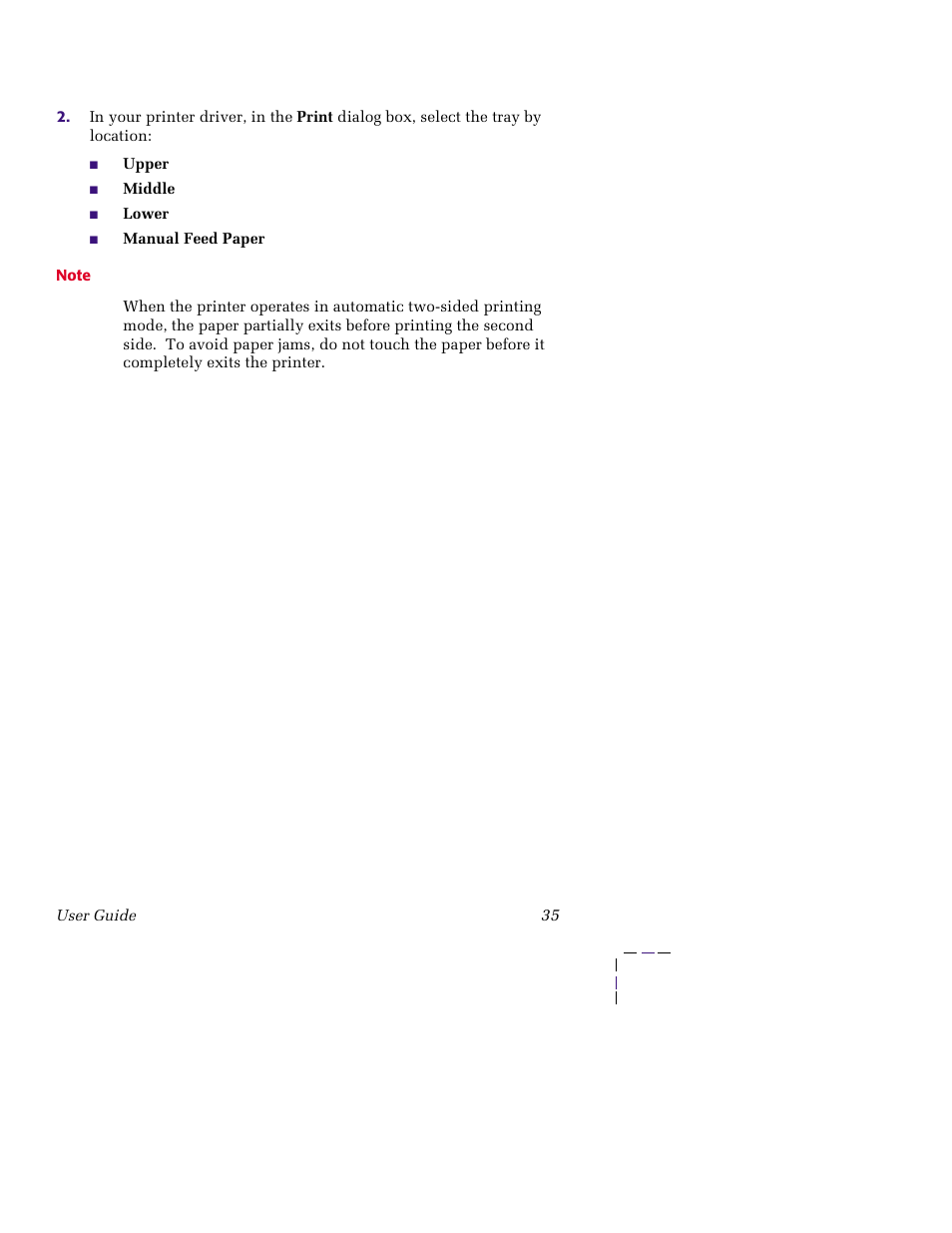 Tektronix PHASER 850 User Manual | Page 46 / 78