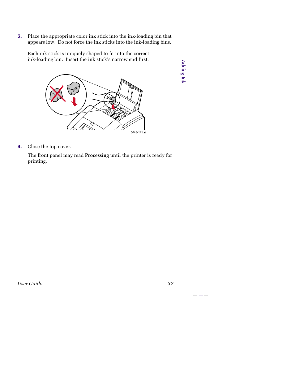 Tektronix PHASER 850 User Manual | Page 48 / 78