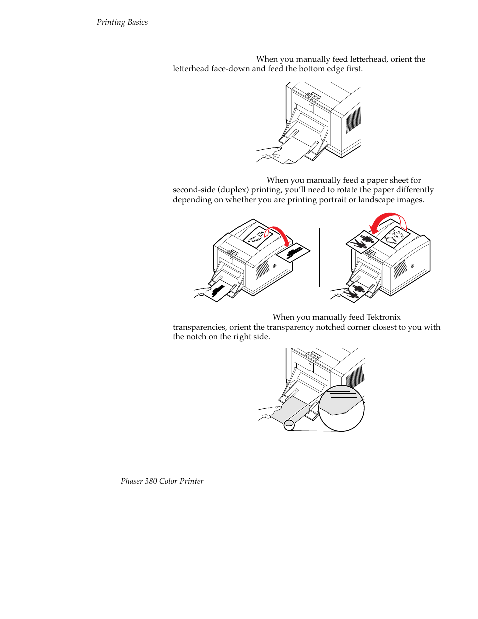 Tektronix PHASER 380 User Manual | Page 112 / 272