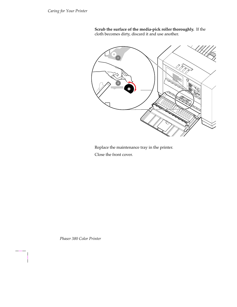 Tektronix PHASER 380 User Manual | Page 162 / 272