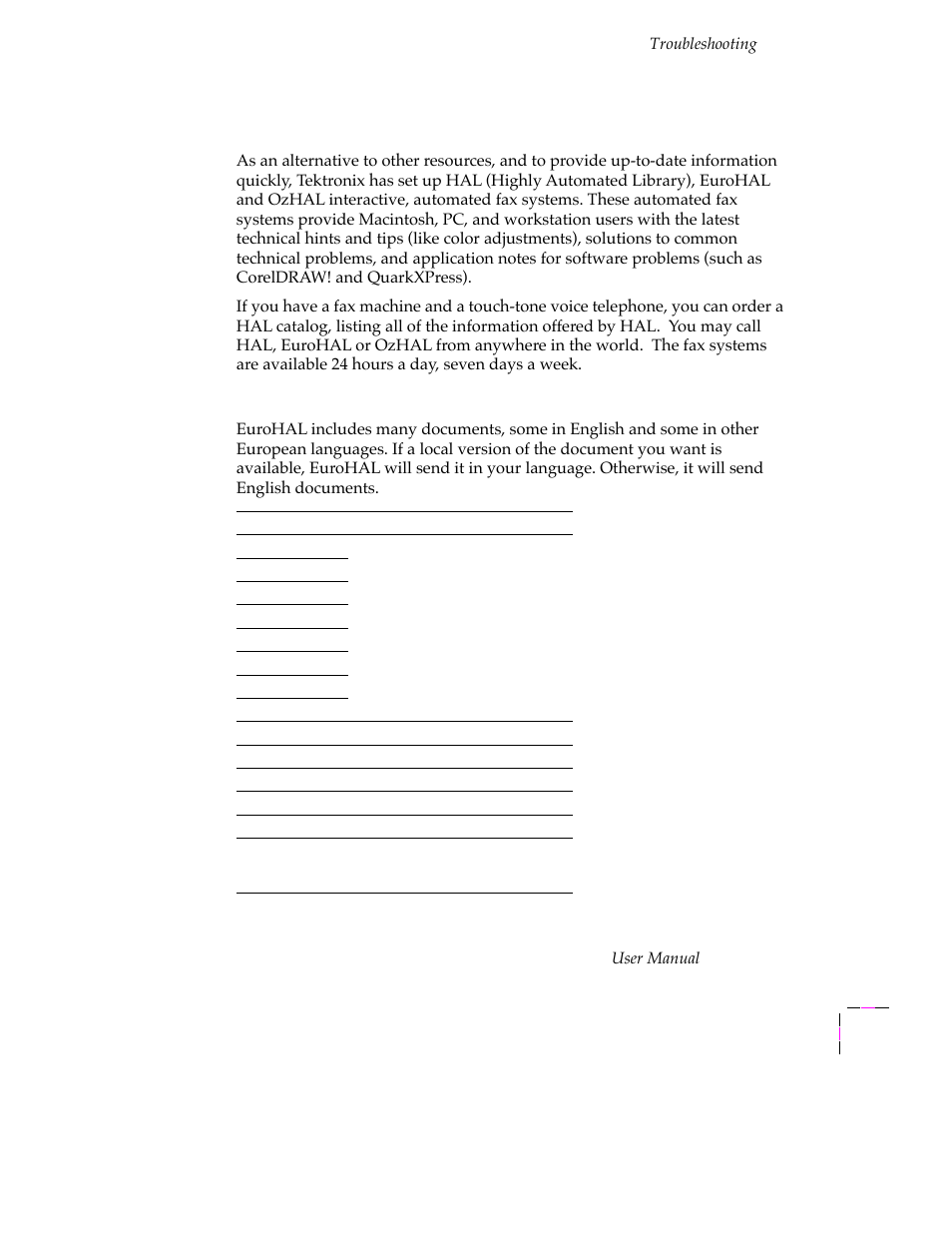 Using the automated fax systems, Using the automated fax systems 6-3 | Tektronix PHASER 380 User Manual | Page 195 / 272