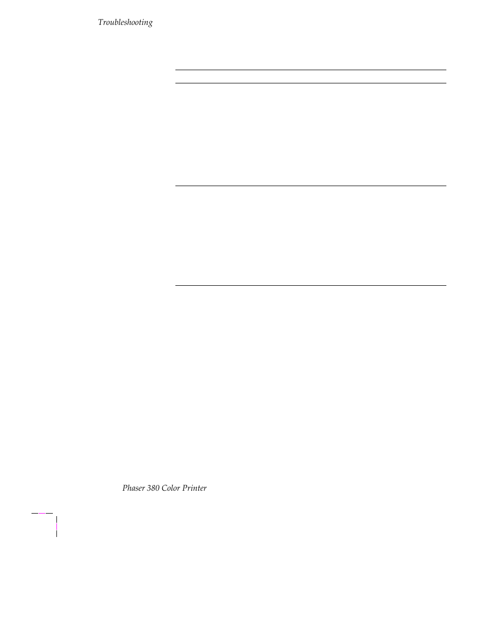 Tektronix PHASER 380 User Manual | Page 202 / 272