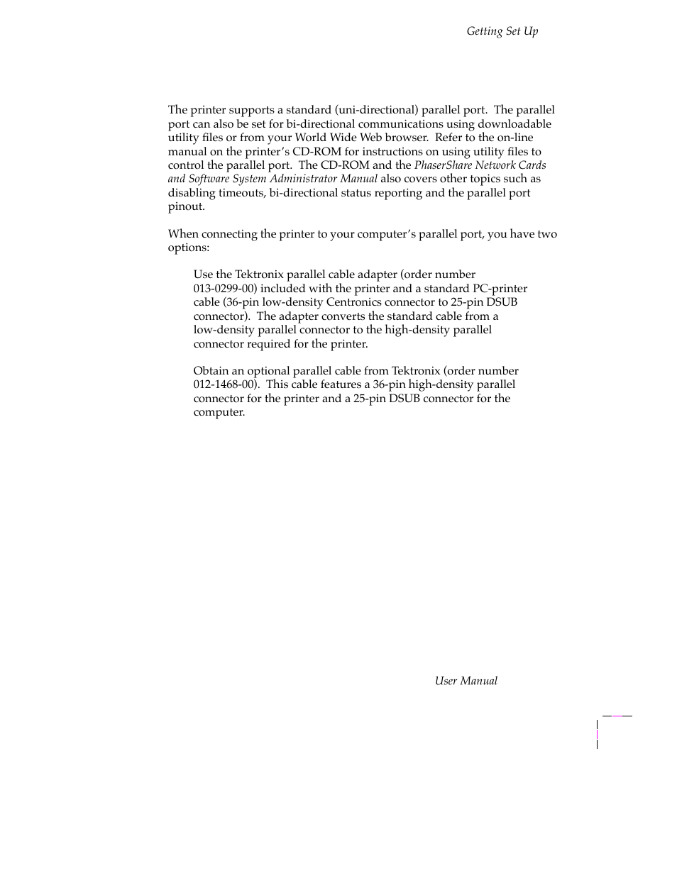 Parallel connection, Parallel connection 2-23 | Tektronix PHASER 380 User Manual | Page 41 / 272