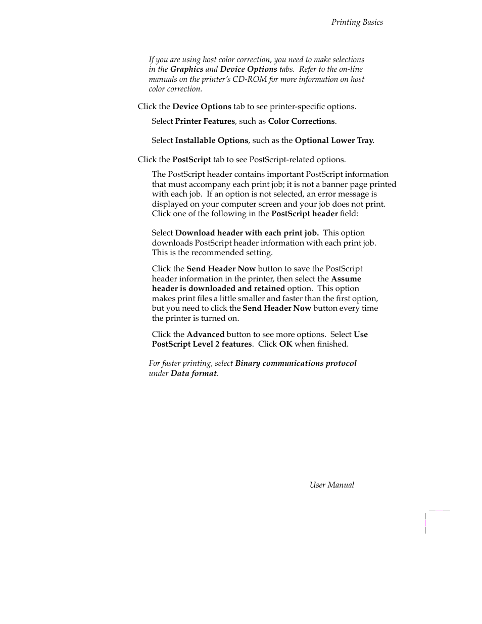 Tektronix PHASER 380 User Manual | Page 75 / 272