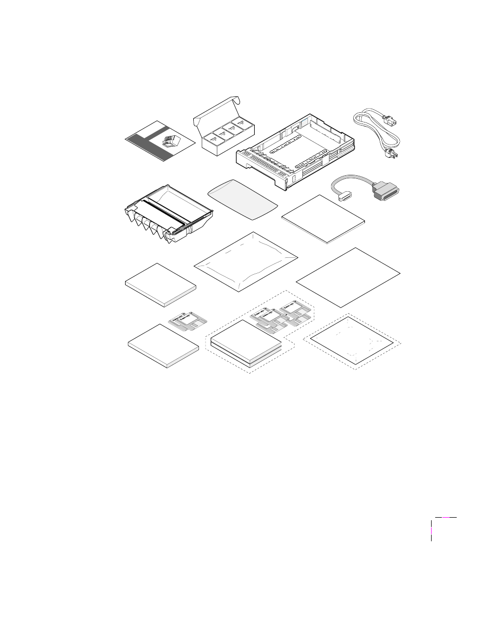 Getting set up, User manual, 52 optional fonts | Tektronix Phaser 340 User Manual | Page 19 / 219