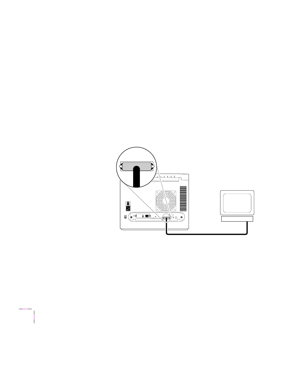 Parallel connection, Getting set up, Phaser 340 color printer | Parallel 1 | Tektronix Phaser 340 User Manual | Page 40 / 219