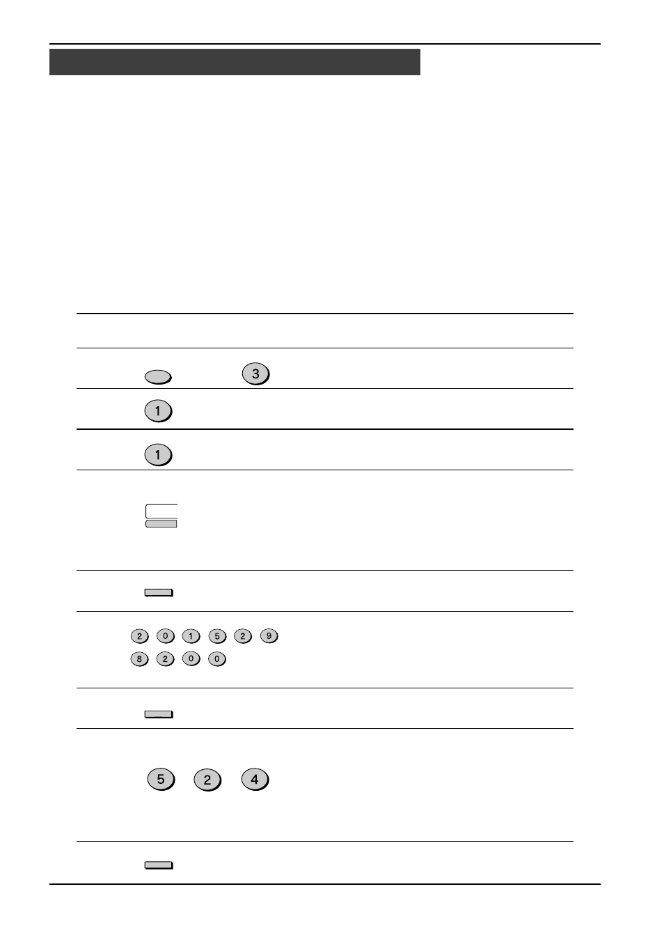 Storing numbers for automatic dialing, Initial settings, Step press these keys comments | Fax setup | Toshiba Copier User Manual | Page 27 / 78