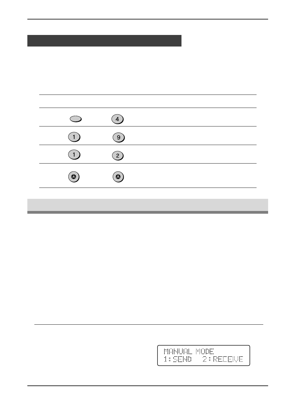 When using manual sending and receiving, Footer printing | Toshiba Copier User Manual | Page 48 / 78