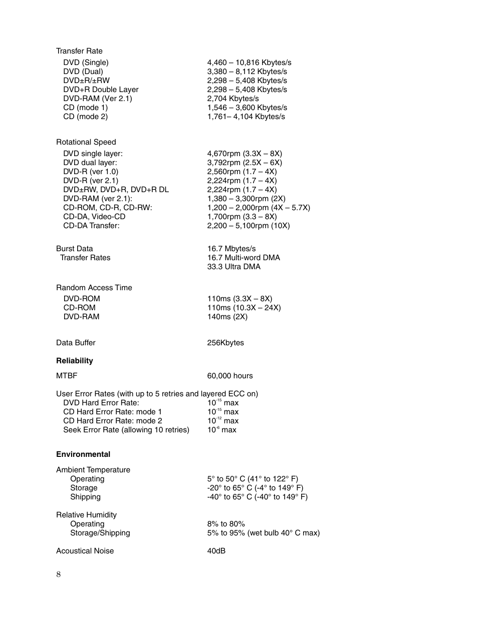 Toshiba DVD - ROM MOBILE DRIVE SD-C2732 User Manual | Page 10 / 12