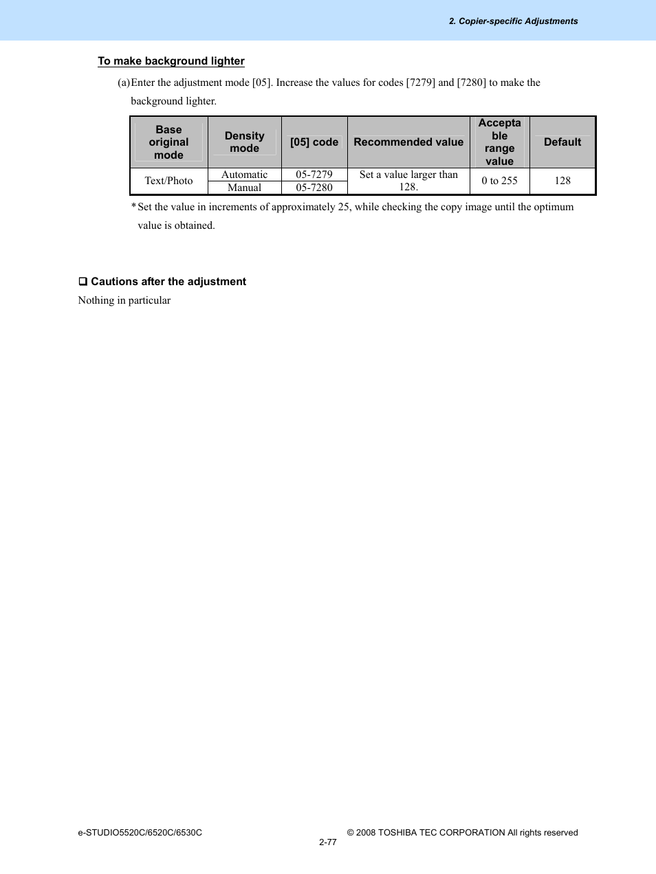 Toshiba e-Studio Imaging 6520c User Manual | Page 111 / 288