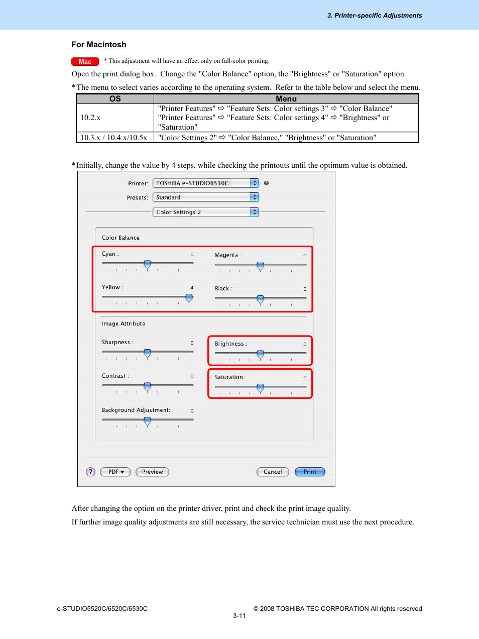 Toshiba e-Studio Imaging 6520c User Manual | Page 131 / 288