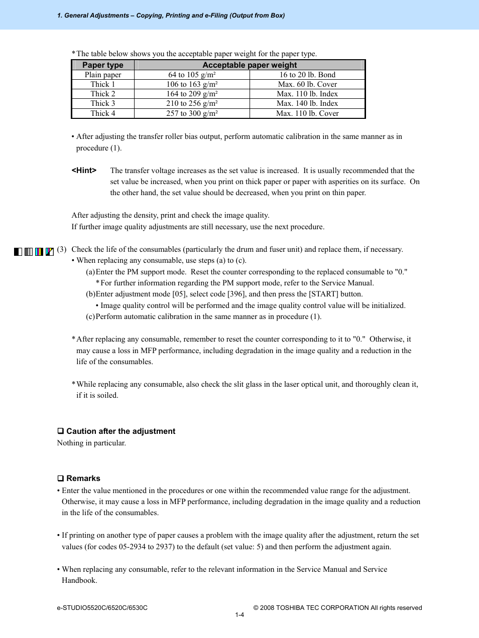 Toshiba e-Studio Imaging 6520c User Manual | Page 14 / 288