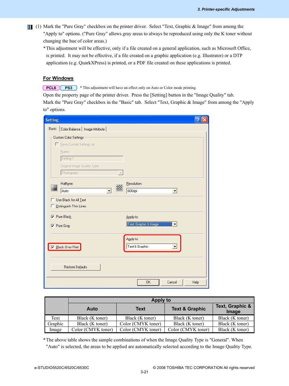 Toshiba e-Studio Imaging 6520c User Manual | Page 141 / 288