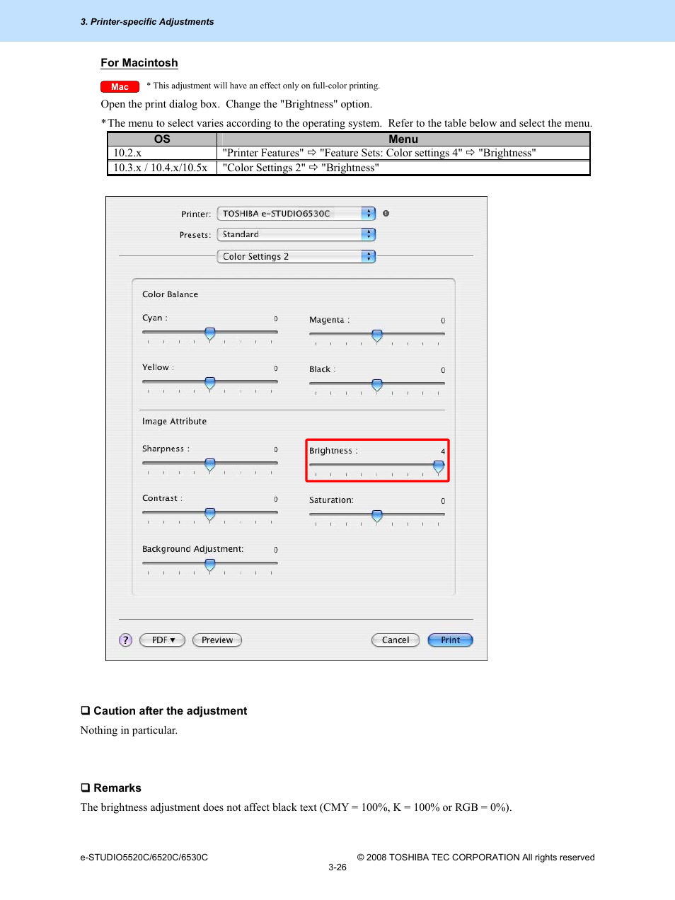 Toshiba e-Studio Imaging 6520c User Manual | Page 146 / 288