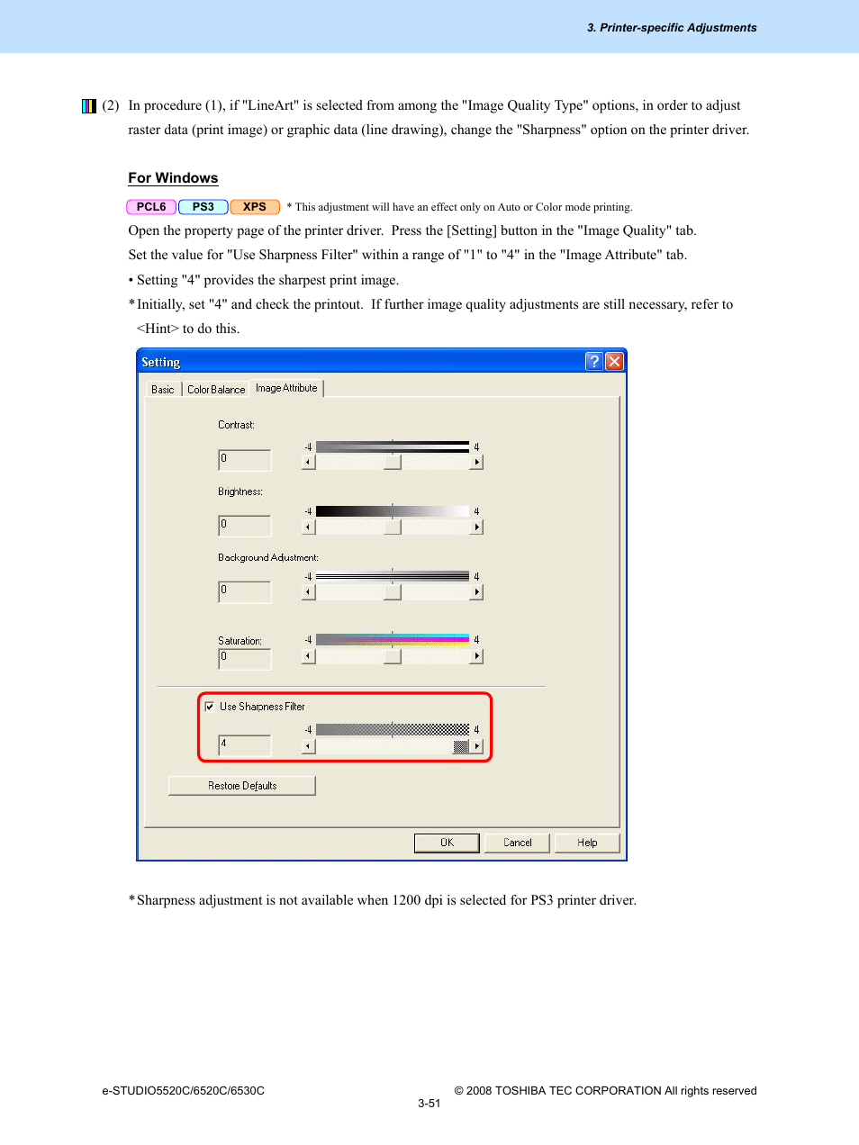 Toshiba e-Studio Imaging 6520c User Manual | Page 171 / 288