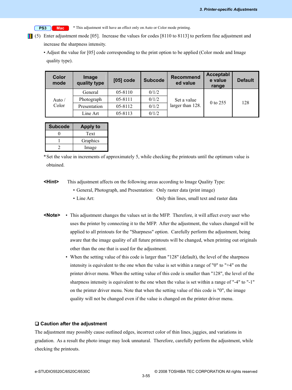 Toshiba e-Studio Imaging 6520c User Manual | Page 175 / 288