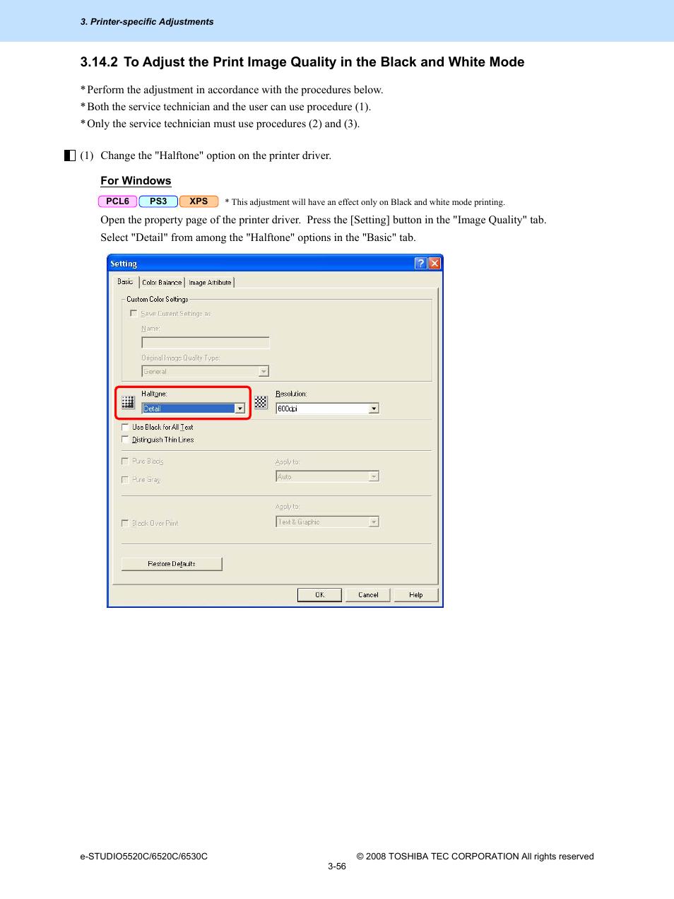 Toshiba e-Studio Imaging 6520c User Manual | Page 176 / 288