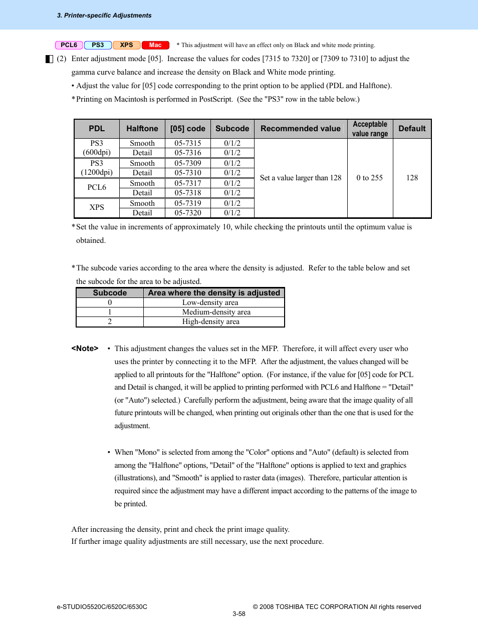 Toshiba e-Studio Imaging 6520c User Manual | Page 178 / 288