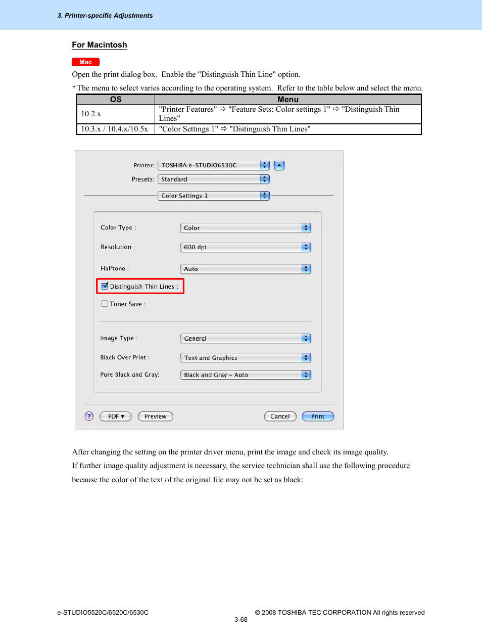 Toshiba e-Studio Imaging 6520c User Manual | Page 188 / 288