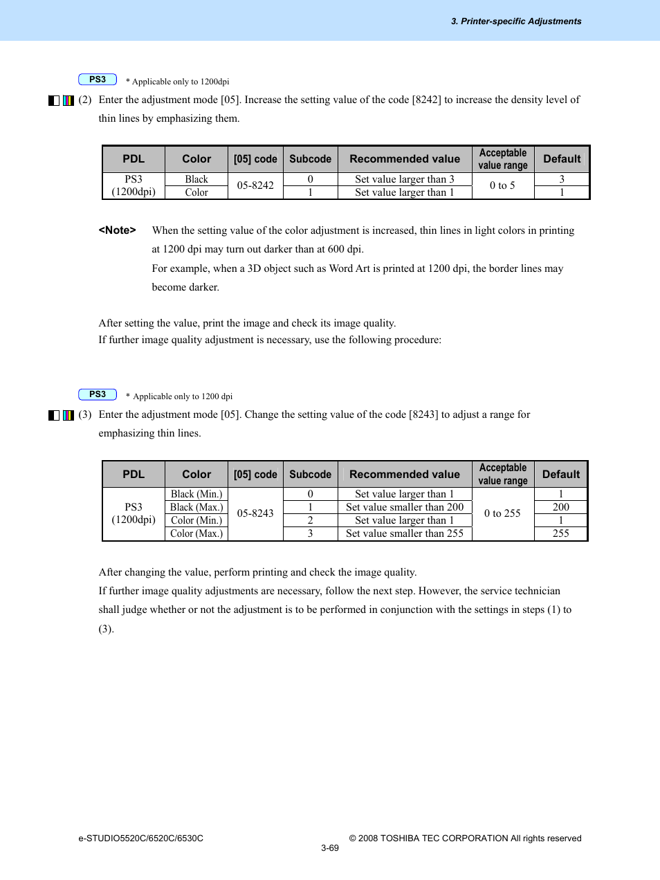 Toshiba e-Studio Imaging 6520c User Manual | Page 189 / 288