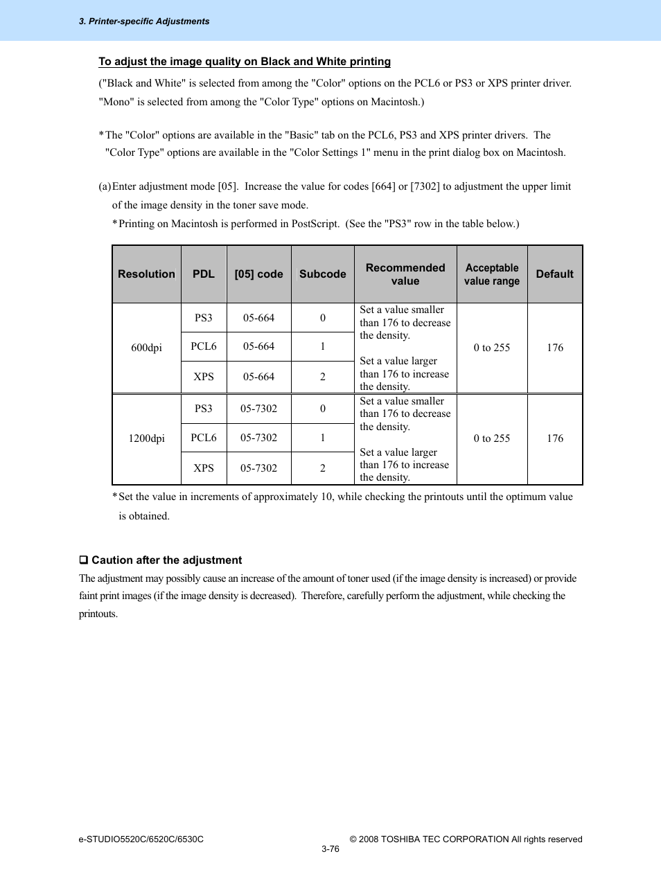 Toshiba e-Studio Imaging 6520c User Manual | Page 196 / 288