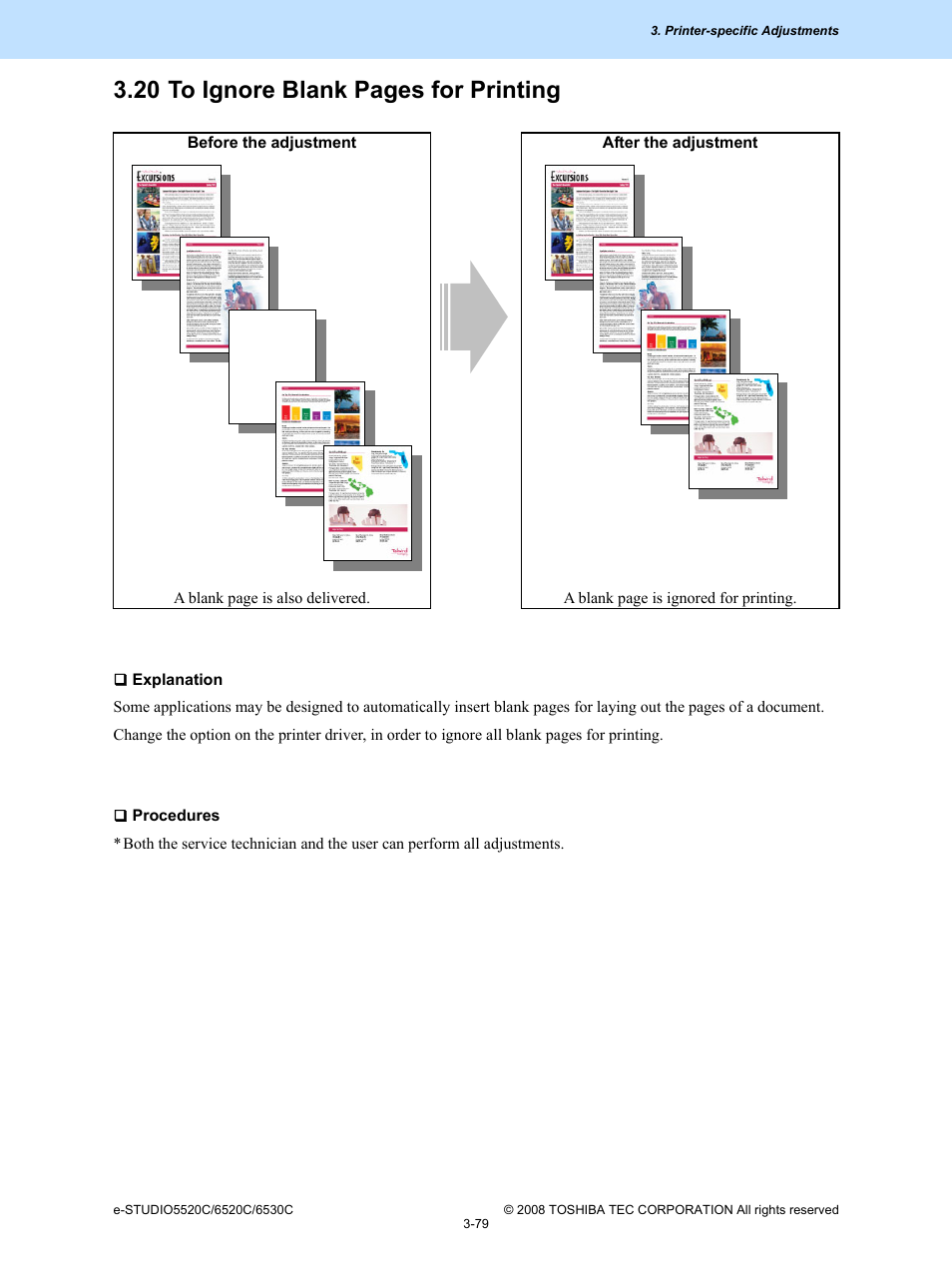 20 to ignore blank pages for printing | Toshiba e-Studio Imaging 6520c User Manual | Page 199 / 288