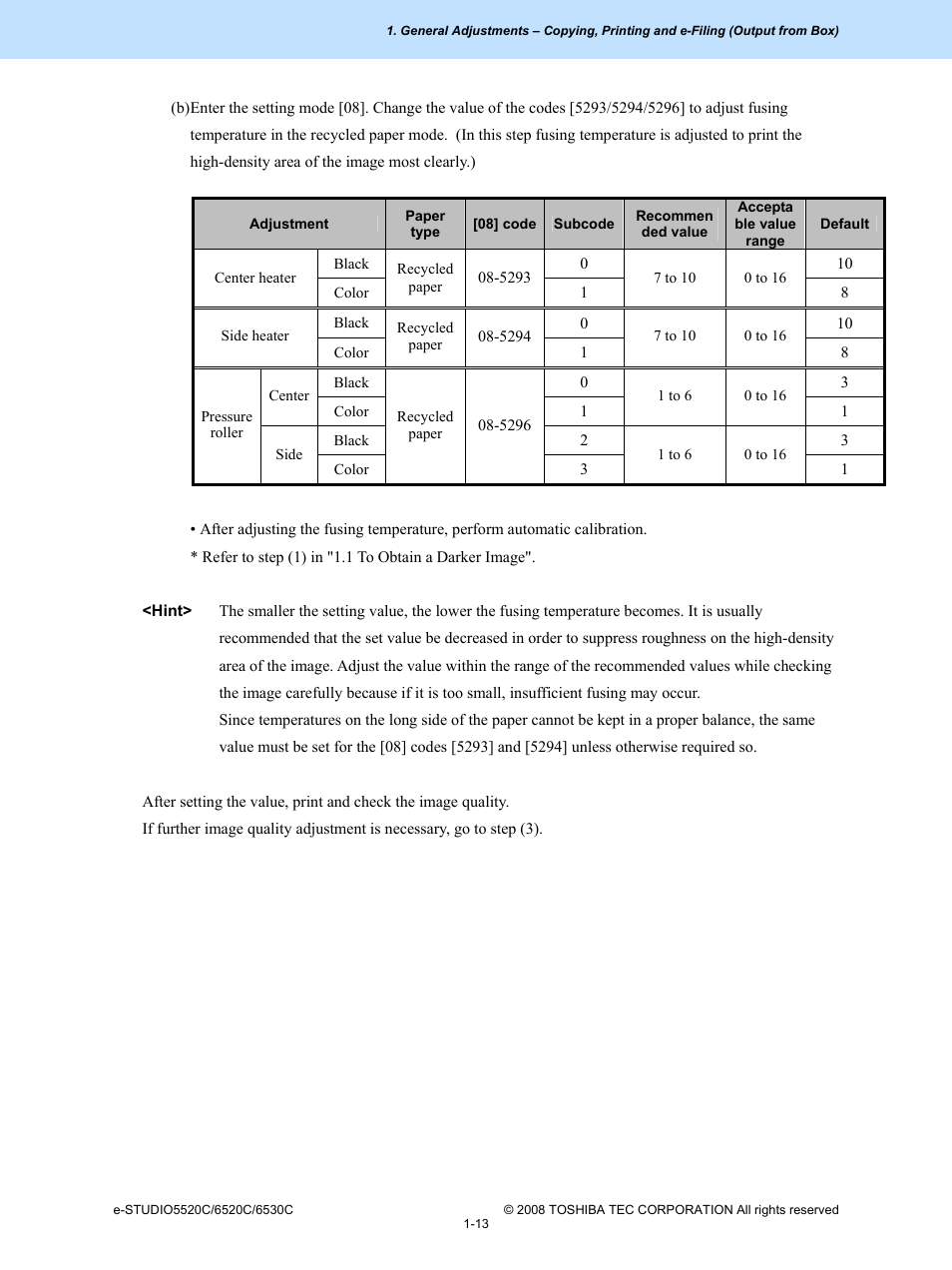 Toshiba e-Studio Imaging 6520c User Manual | Page 23 / 288