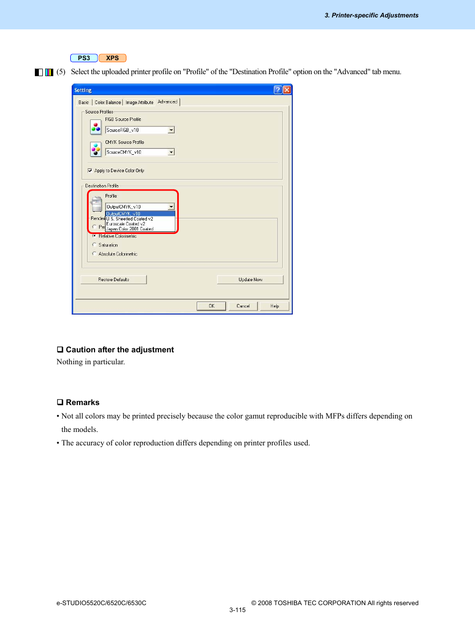 Toshiba e-Studio Imaging 6520c User Manual | Page 235 / 288