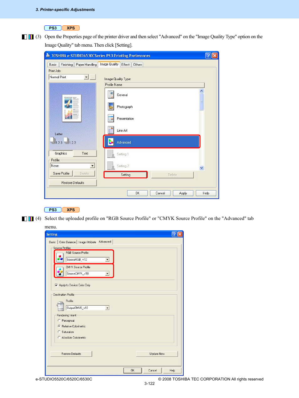 Toshiba e-Studio Imaging 6520c User Manual | Page 242 / 288