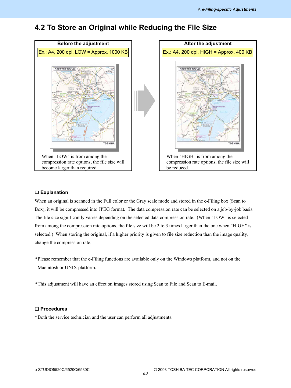 Toshiba e-Studio Imaging 6520c User Manual | Page 251 / 288