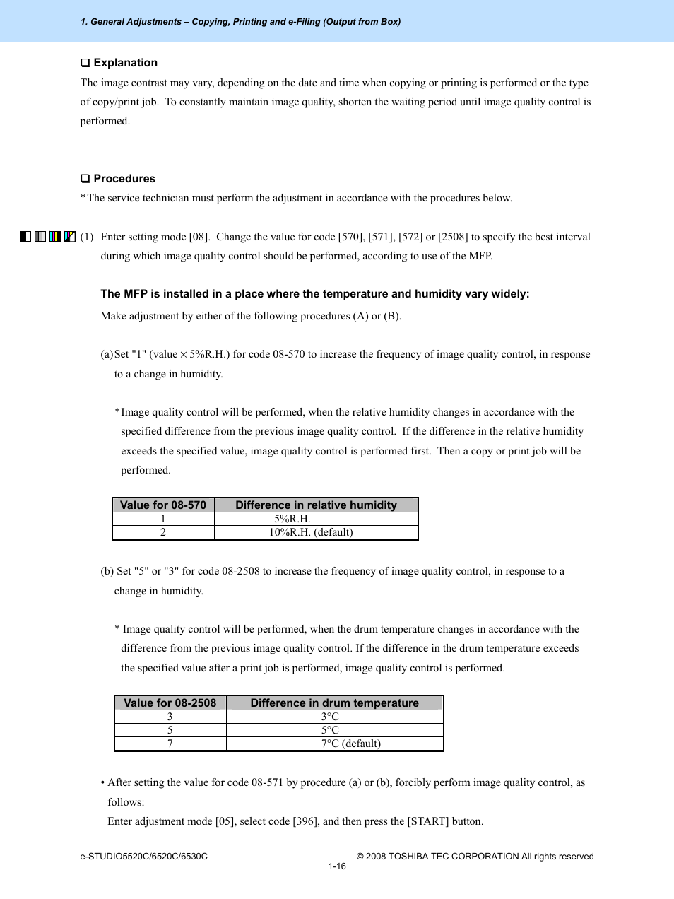 Toshiba e-Studio Imaging 6520c User Manual | Page 26 / 288