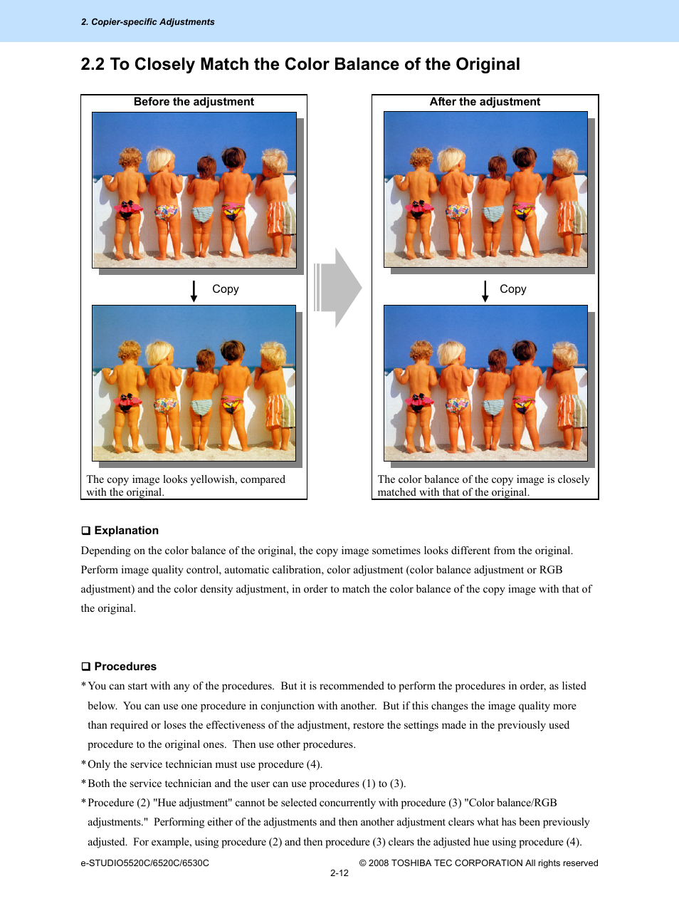 Toshiba e-Studio Imaging 6520c User Manual | Page 46 / 288