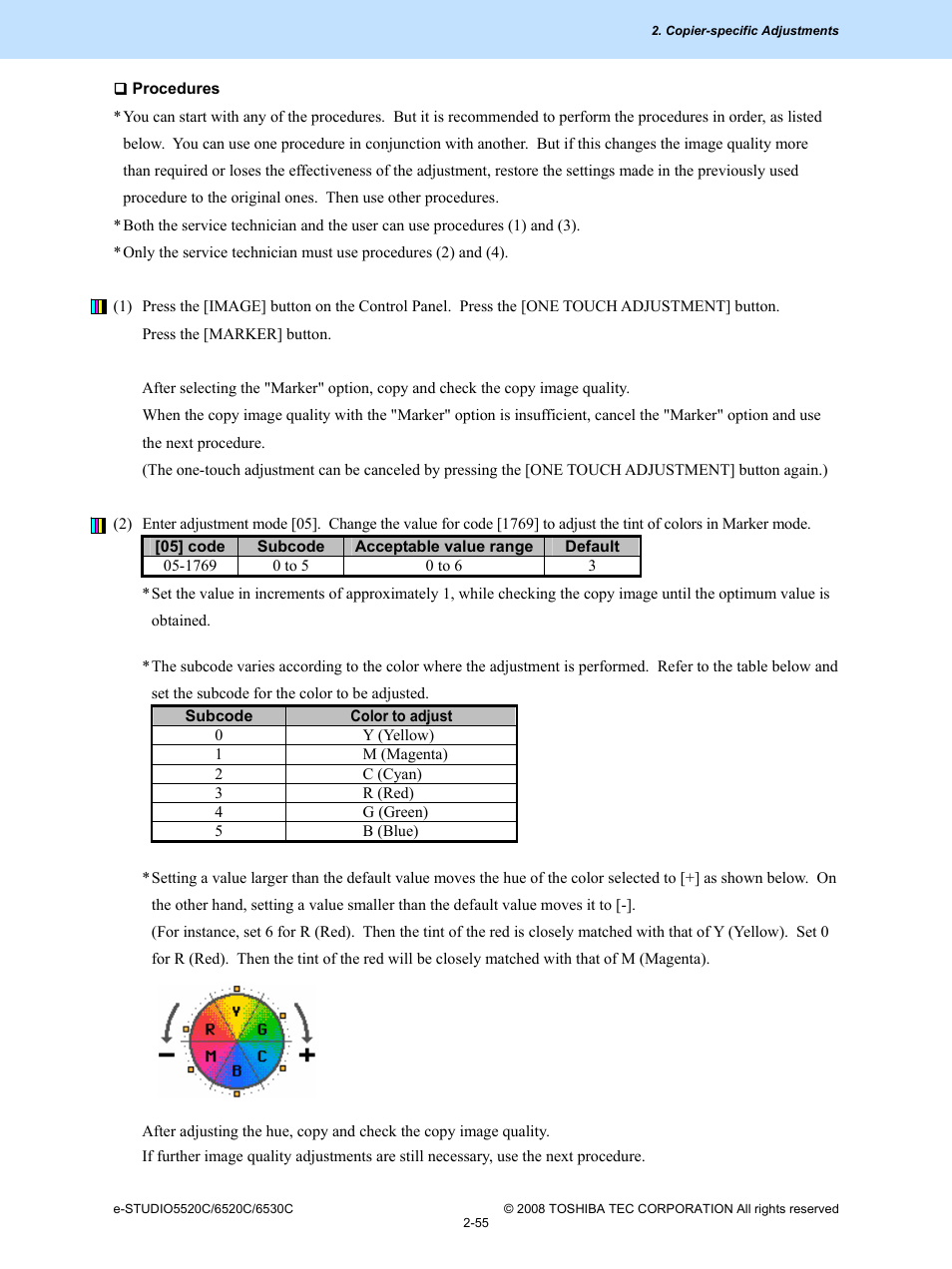 Toshiba e-Studio Imaging 6520c User Manual | Page 89 / 288