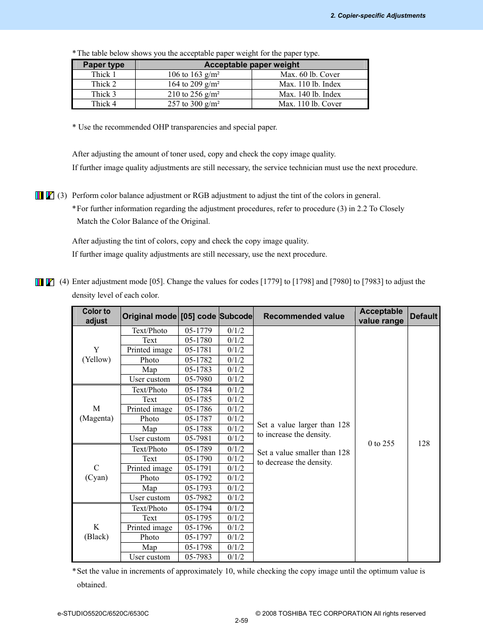 Toshiba e-Studio Imaging 6520c User Manual | Page 93 / 288