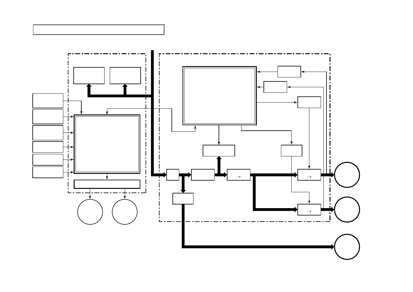 2. out door unit (in ver ter assembl y ), Control blok diagram (outdoor unit) | Toshiba RAS-M13EKCVP-E User Manual | Page 33 / 136