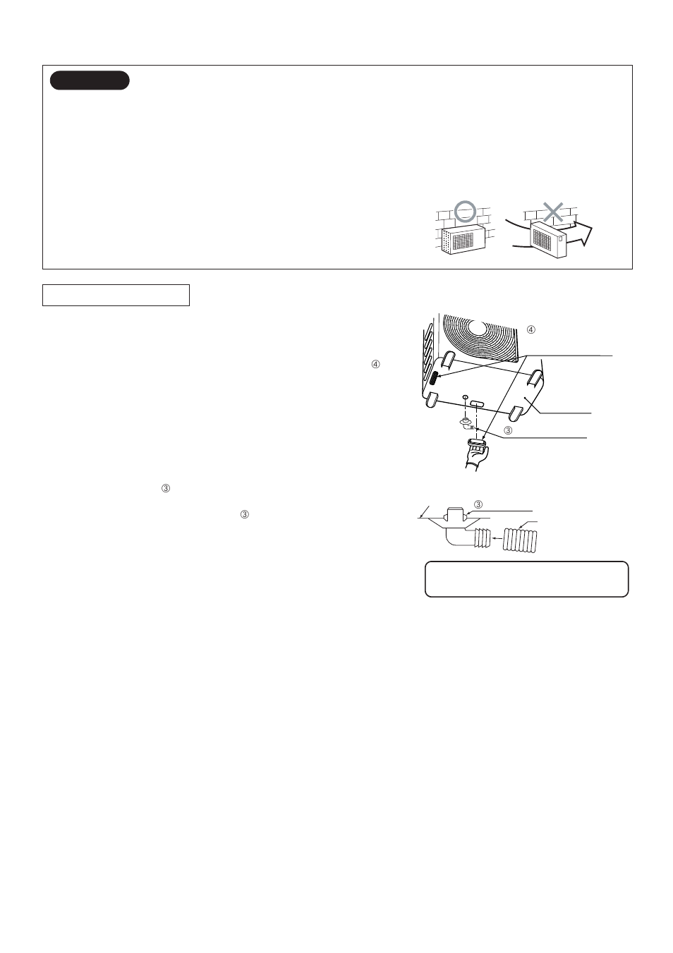 Draining the water, Caution | Toshiba RAS-M13EKCVP-E User Manual | Page 71 / 136