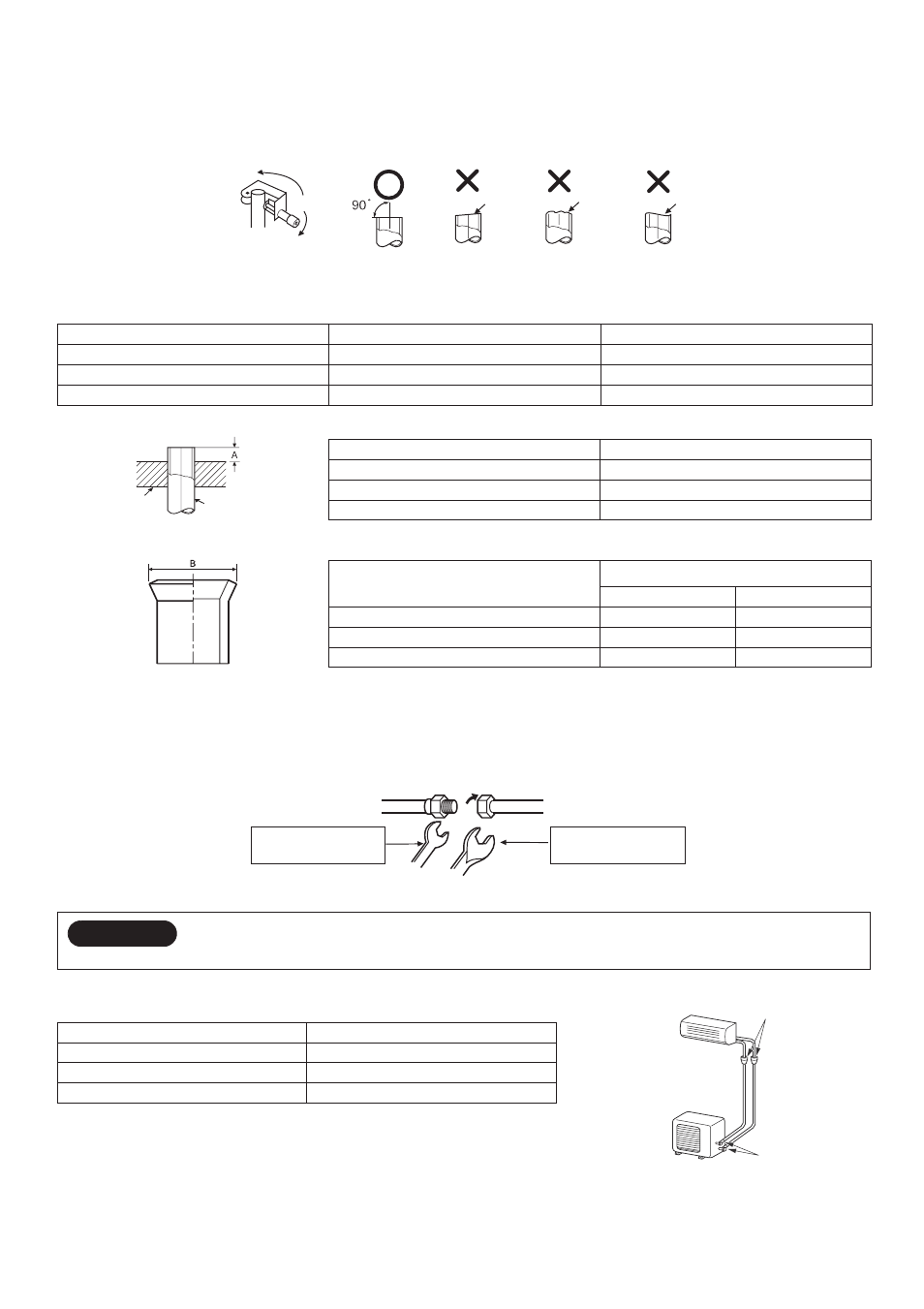 Caution | Toshiba RAS-M13EKCVP-E User Manual | Page 72 / 136