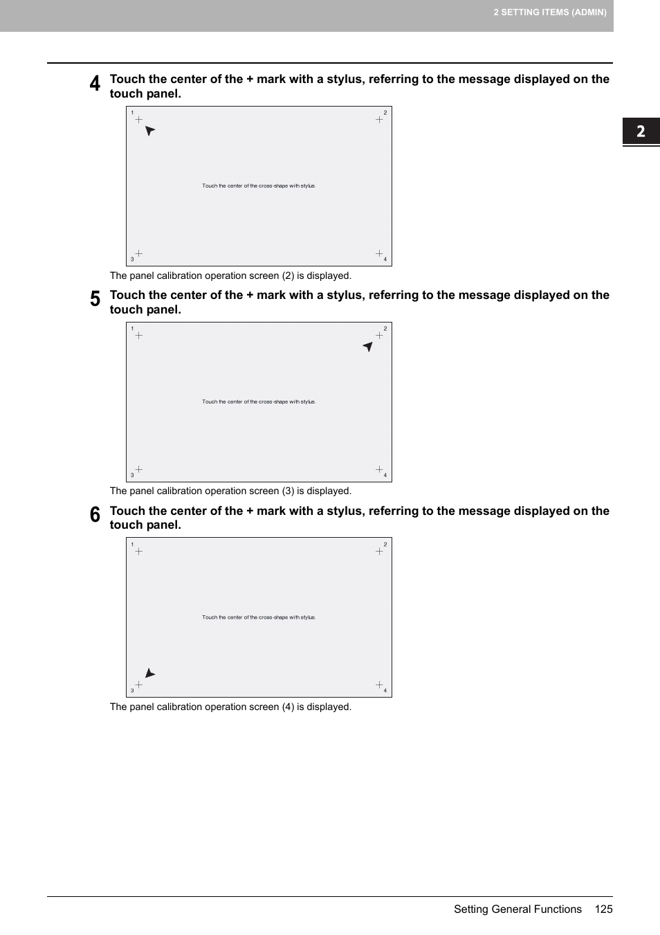 Toshiba multifunctional digital color systems e-STUDIO4540C User Manual | Page 127 / 282