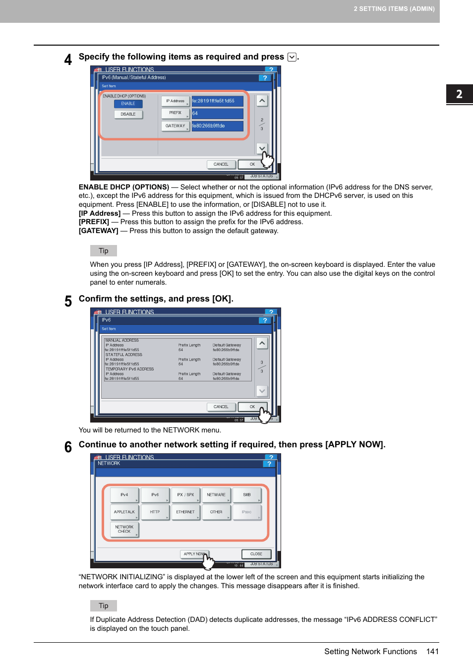 Toshiba multifunctional digital color systems e-STUDIO4540C User Manual | Page 143 / 282