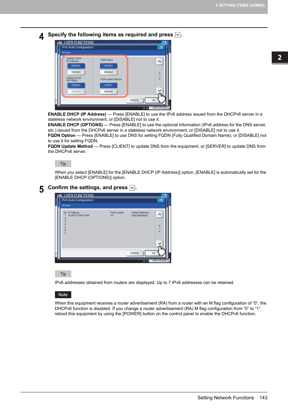 Toshiba multifunctional digital color systems e-STUDIO4540C User Manual | Page 145 / 282