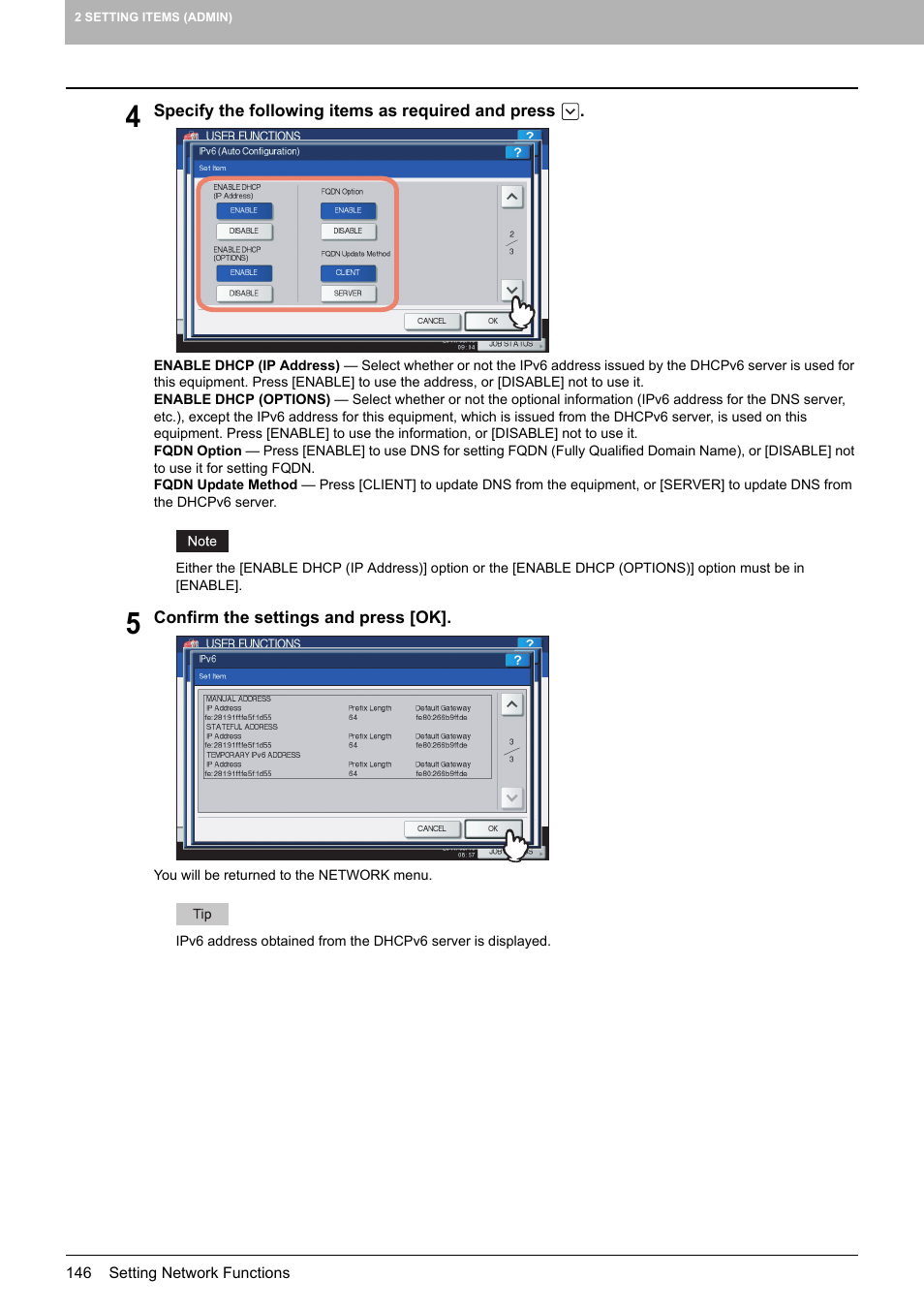 Toshiba multifunctional digital color systems e-STUDIO4540C User Manual | Page 148 / 282