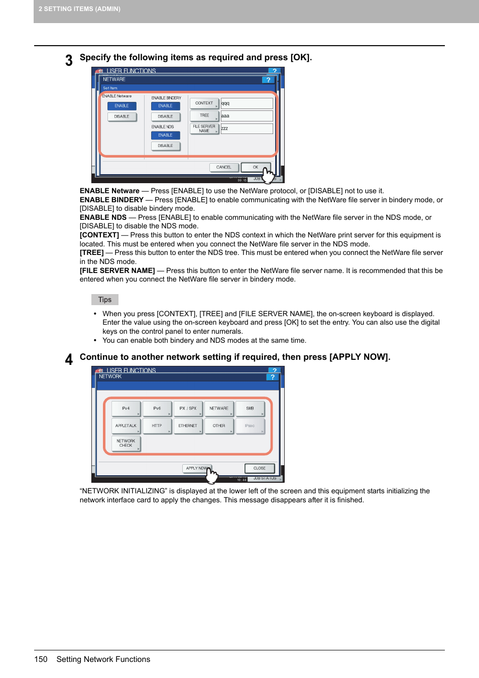 Toshiba multifunctional digital color systems e-STUDIO4540C User Manual | Page 152 / 282