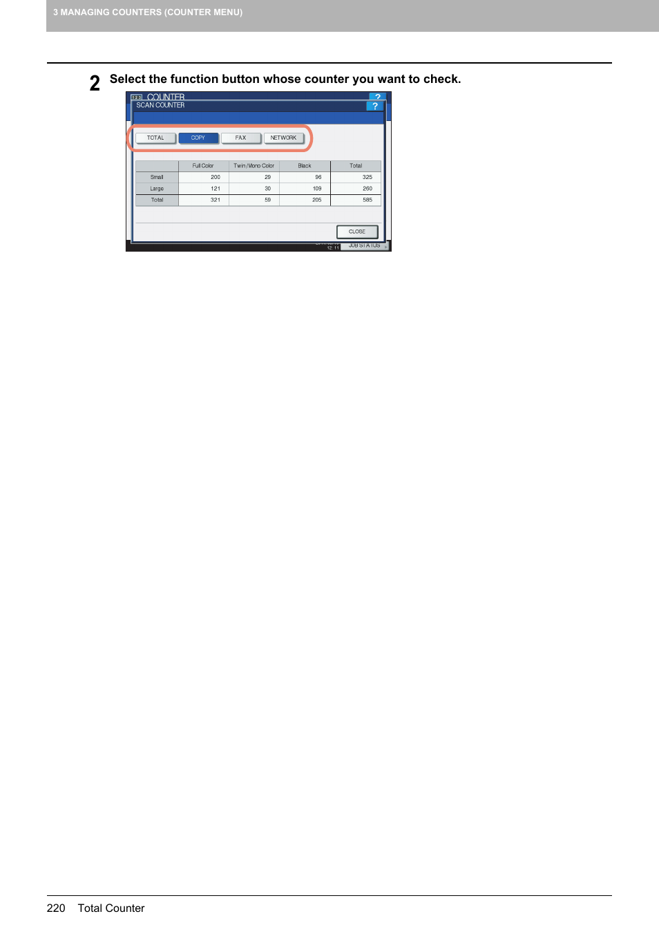 Toshiba multifunctional digital color systems e-STUDIO4540C User Manual | Page 222 / 282