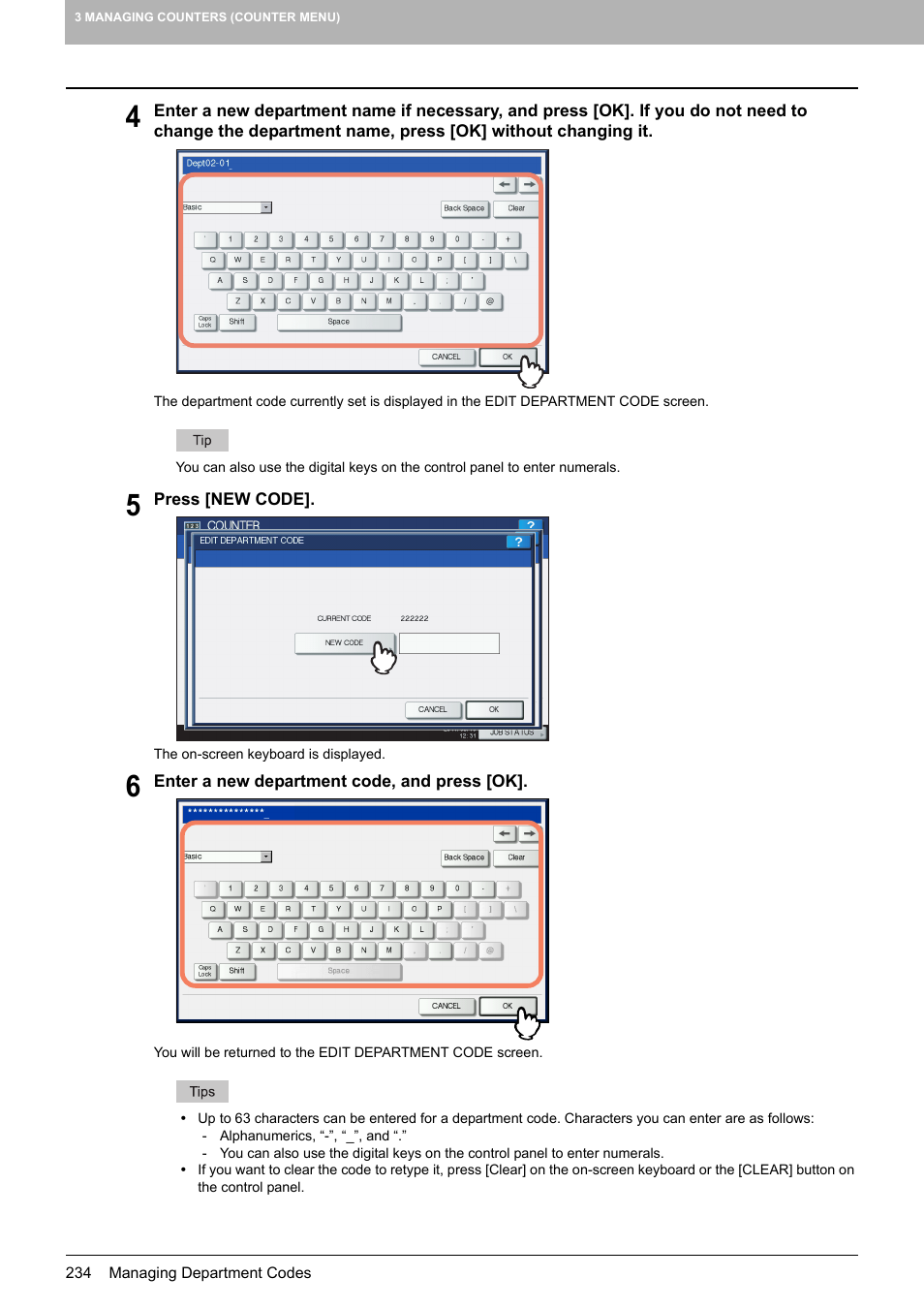 Toshiba multifunctional digital color systems e-STUDIO4540C User Manual | Page 236 / 282