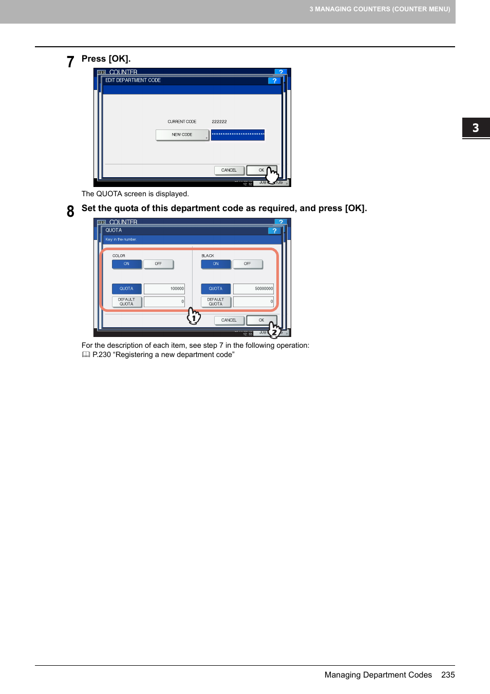 Toshiba multifunctional digital color systems e-STUDIO4540C User Manual | Page 237 / 282